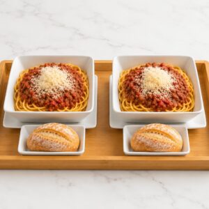 Pasta bolognese voor 2 personen